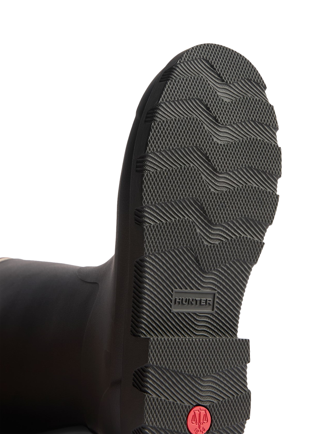 Product image 4 of 4, which shows Hunter Downpour Side Adjustable Boots, Black, 4