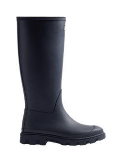 Hunter Downpour Tall Wellington Boots, Hunter Navy
