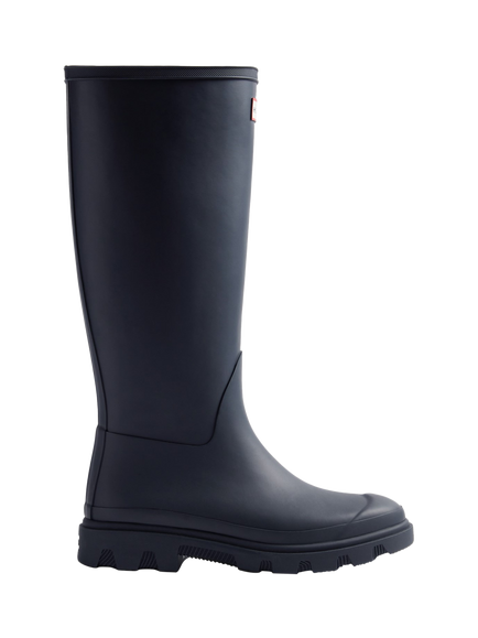 Hunter Downpour Tall Wellington Boots, Hunter Navy