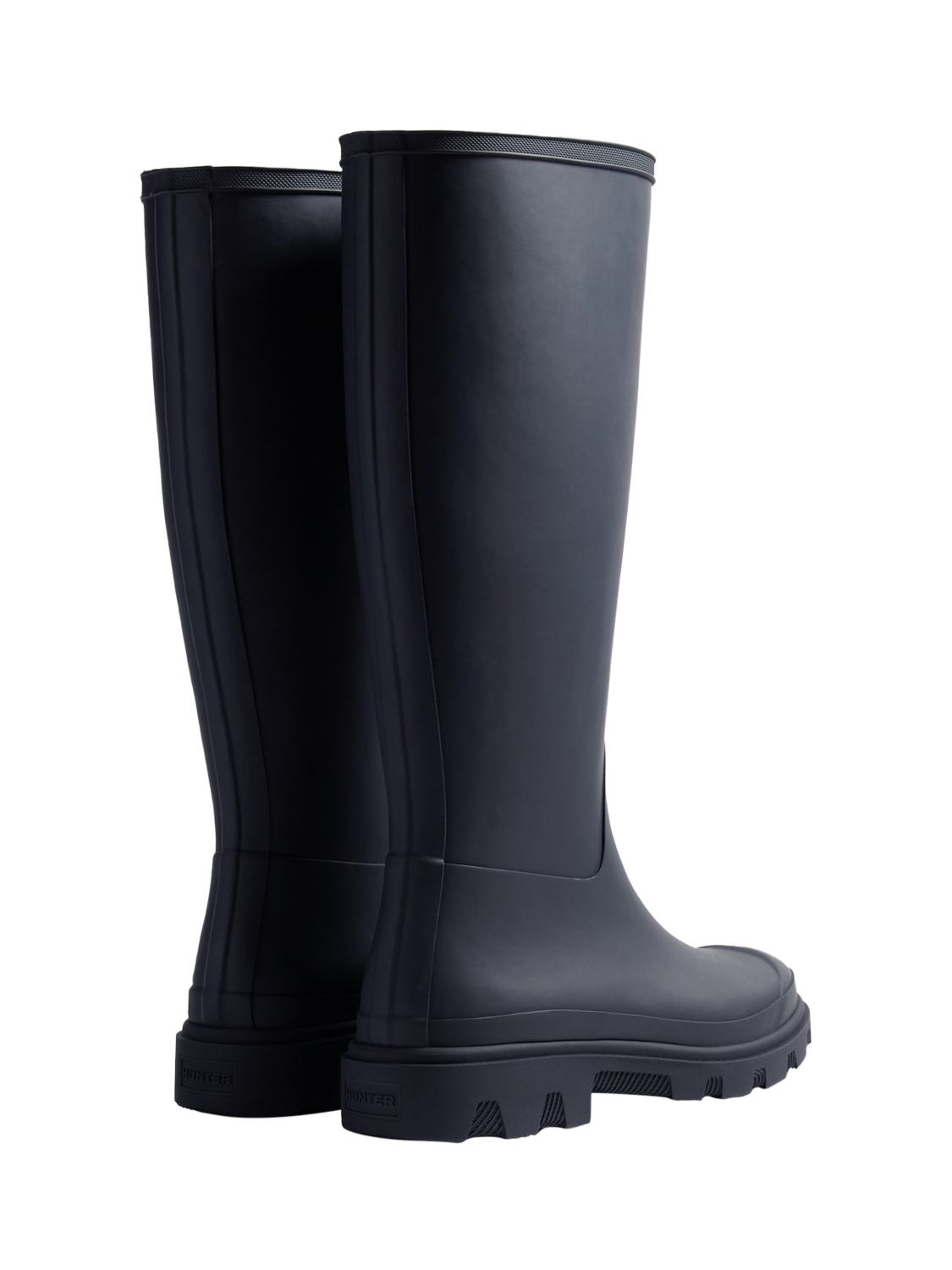 Product image 3 of 4, which shows Hunter Downpour Tall Wellington Boots, Hunter Navy, 4