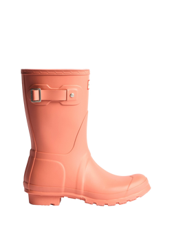 Hunter Original Short Waterproof Wellington Boots, Terracotta