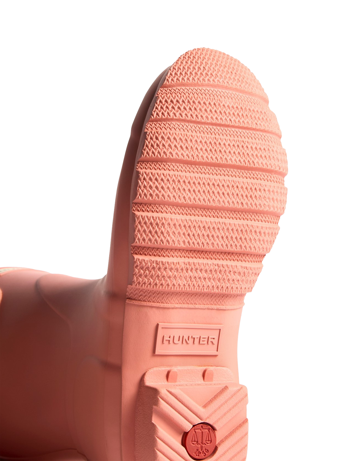 Product image 4 of 4, which shows Hunter Original Short Waterproof Wellington Boots, Terracotta, 4