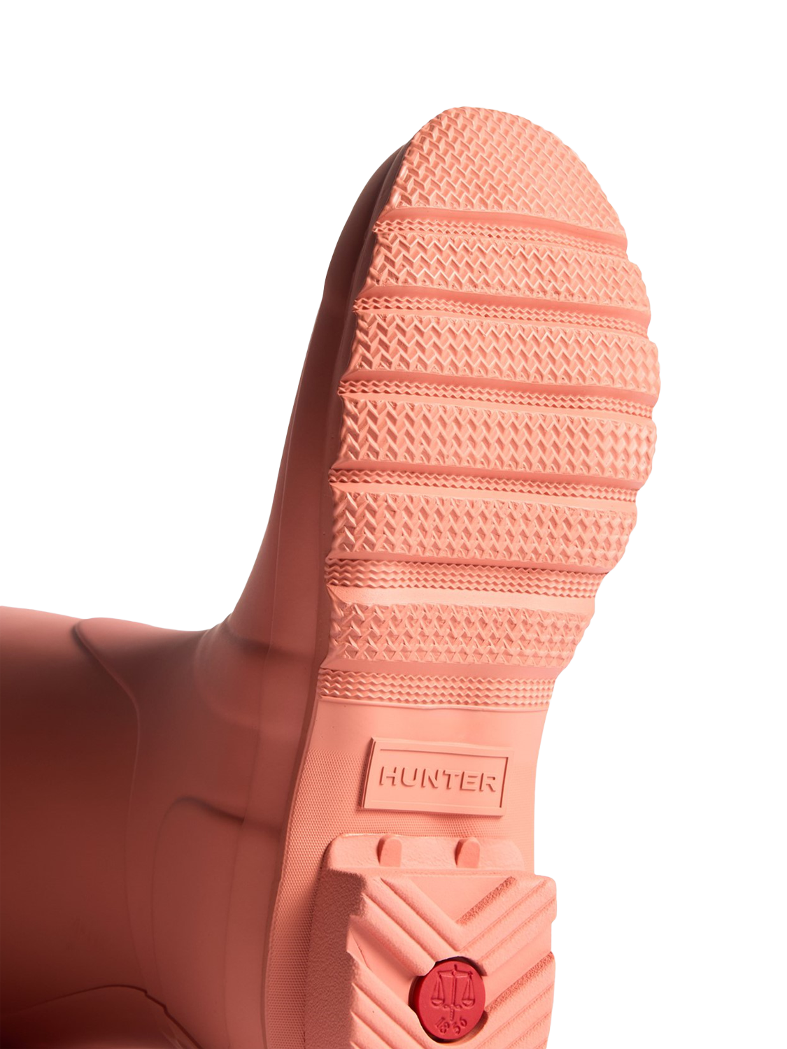Product image 4 of 4, which shows Hunter Original Waterproof Wellington Boots, Terracotta, 3