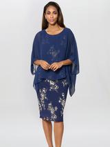 chinese dress ladies Beaded Lace Mini Dress (M) main image 0
