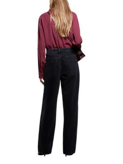 SISLEY Oversized Buttoned Shirt - view 2, Bordeaux