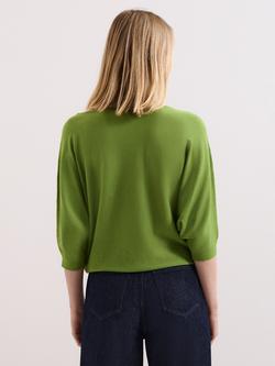 Phase Eight Cristine Knit Jumper, Bright Green - view 2, Bright Green