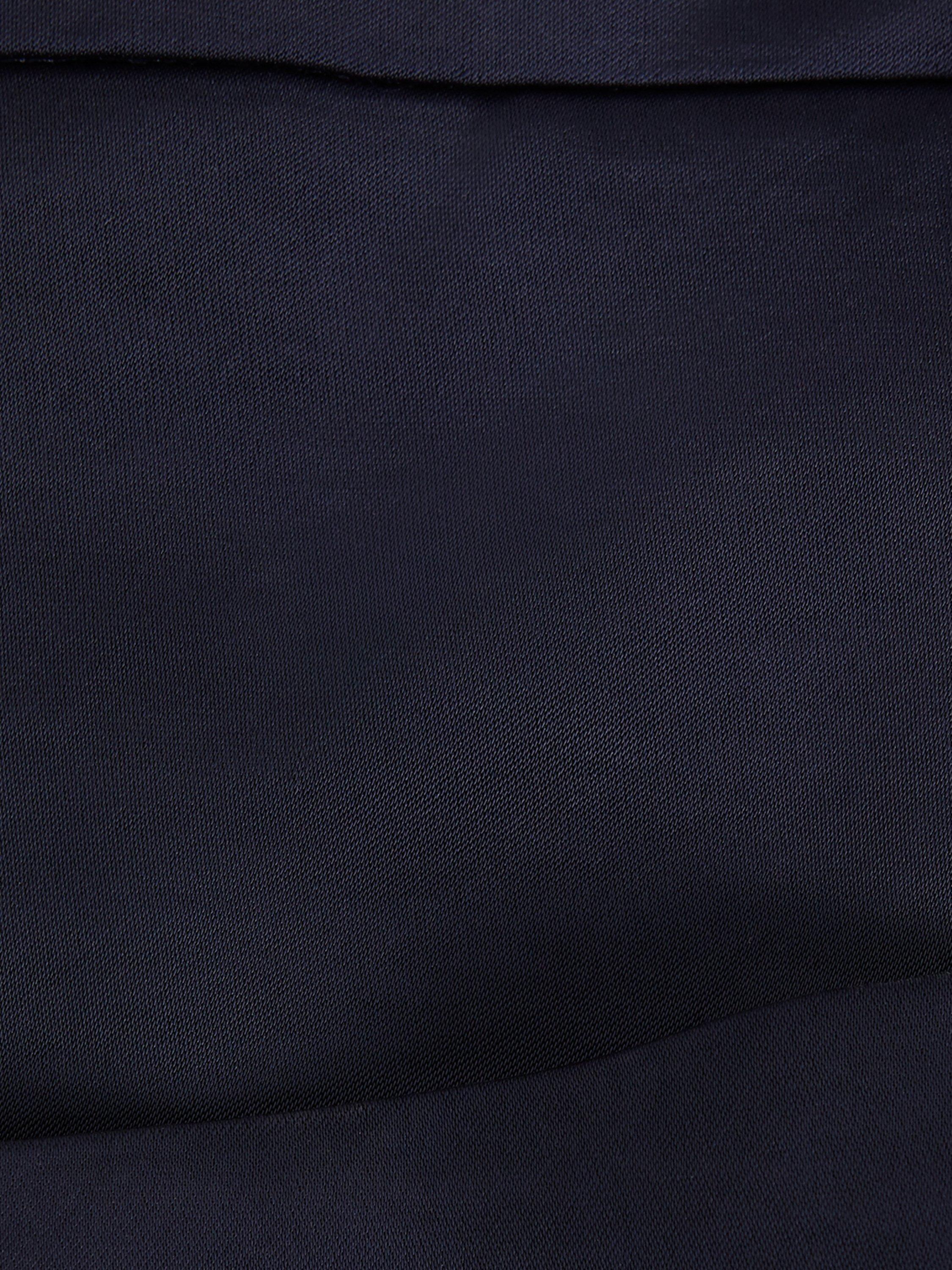 Product image 6 of 8, which shows Phase Eight Beccy Satin Trousers, Navy, 8