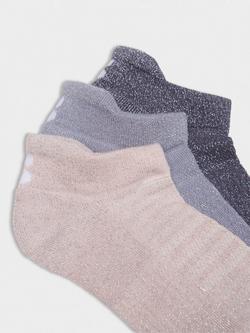 Sweaty Betty Lurex Workout Socks, Pack of 2 - view 2, Nebula Blue/Pink