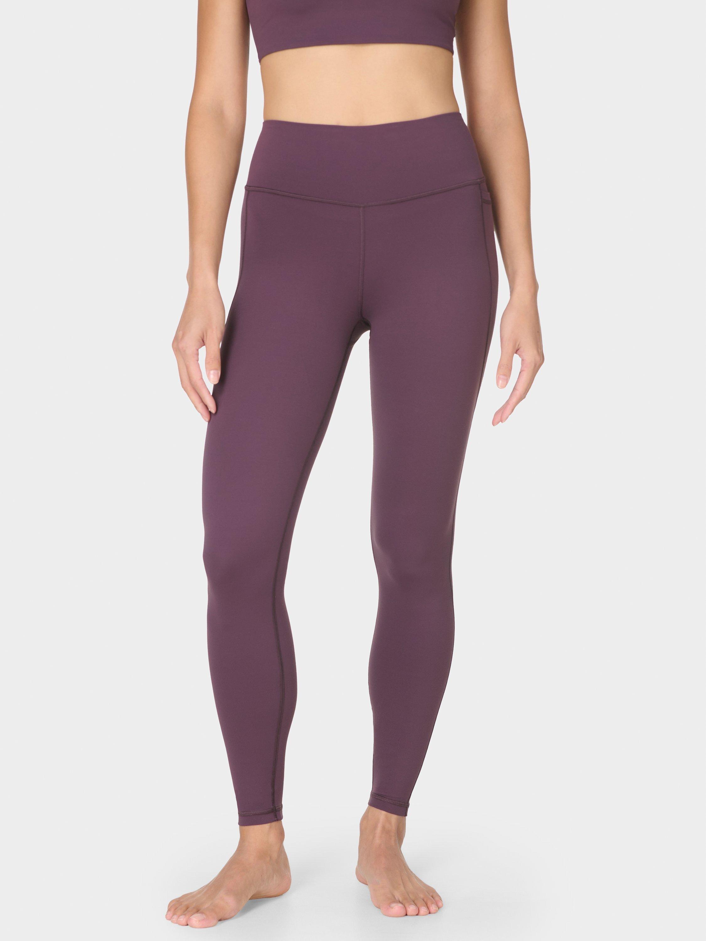 Product image 1 of 8, which shows Sweaty Betty Ultimate Studio Leggings, Neptune Purple, XS