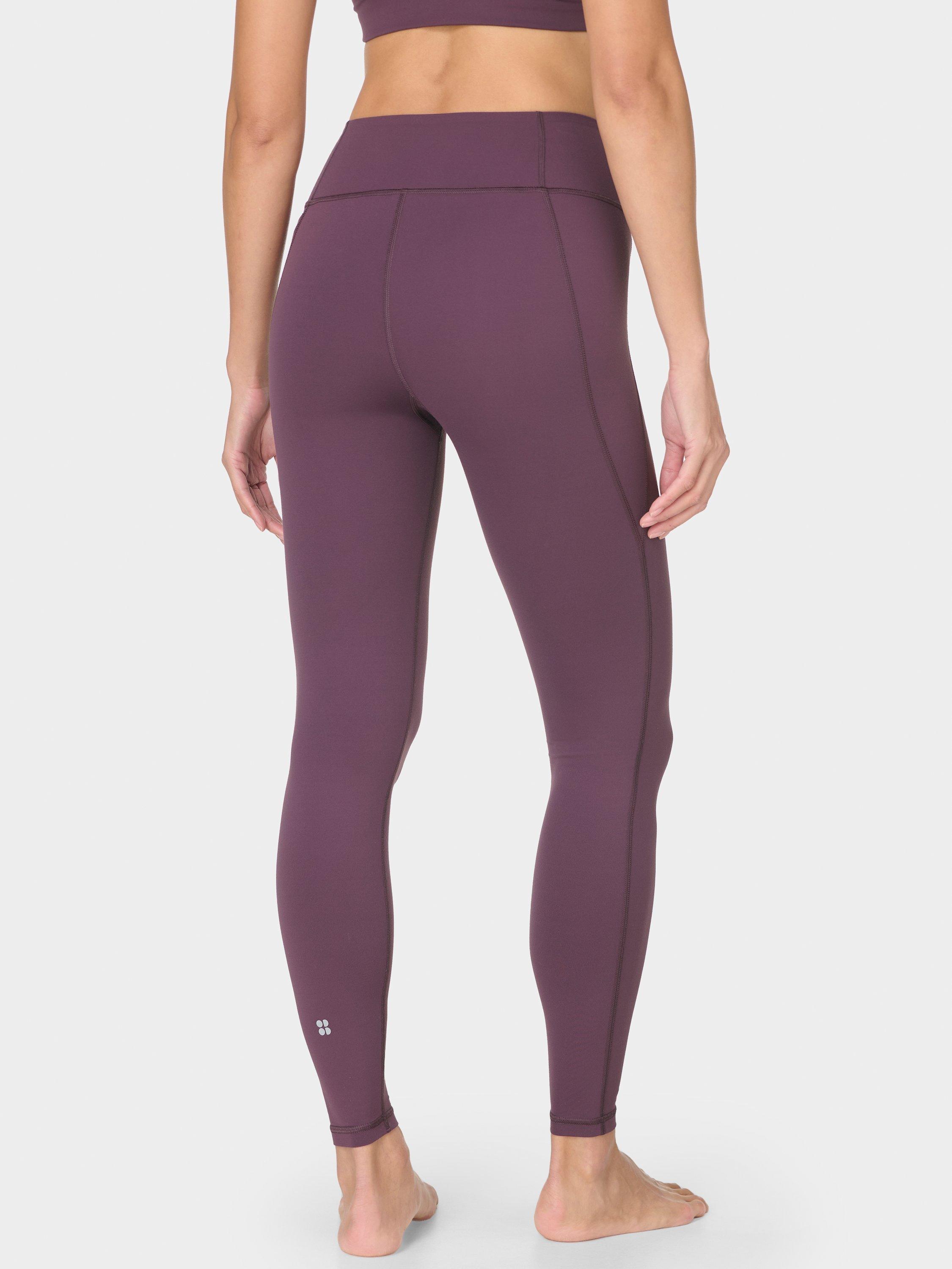 Product image 3 of 8, which shows Sweaty Betty Ultimate Studio Leggings, Neptune Purple, XS