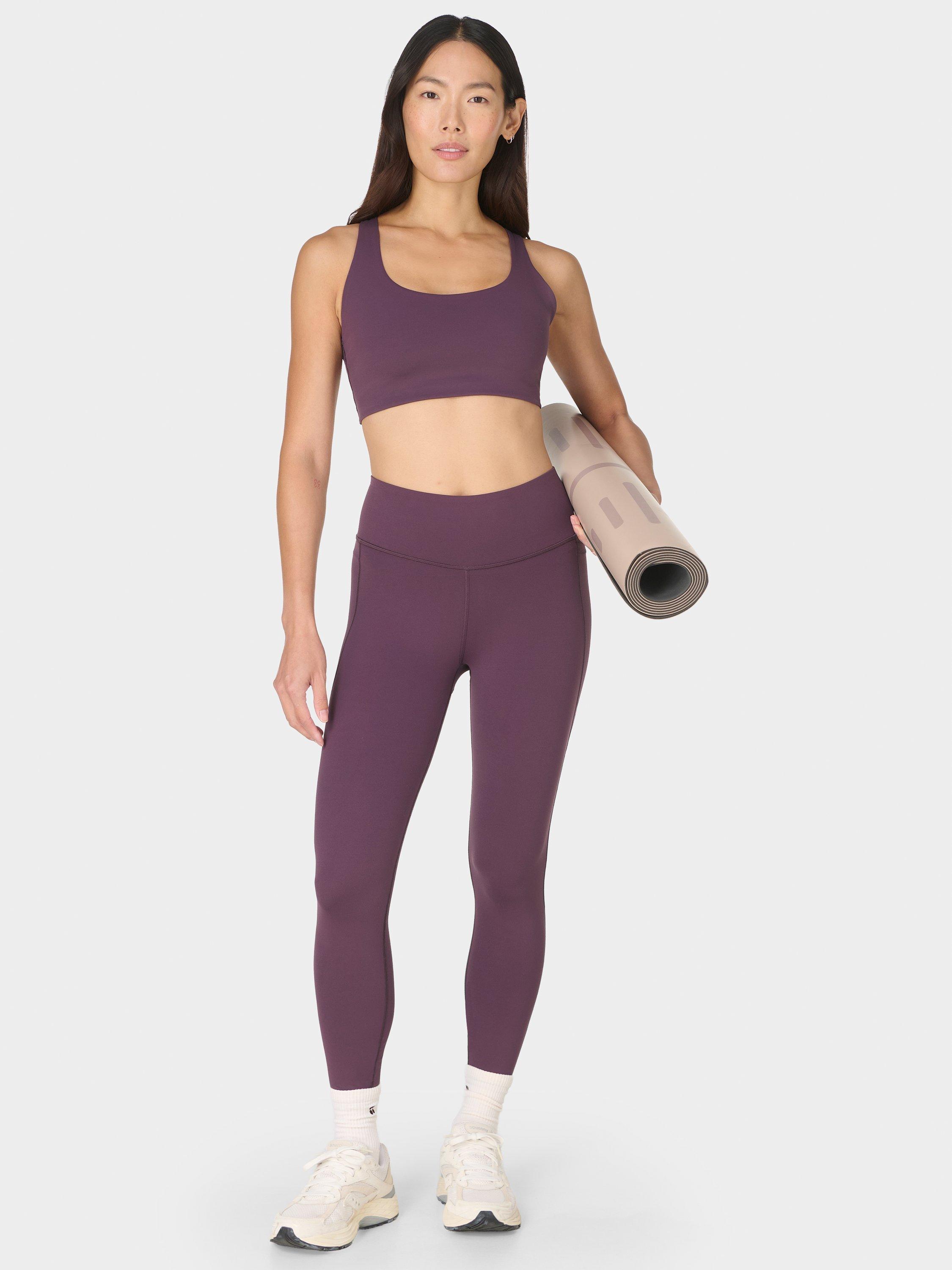 Product image 6 of 8, which shows Sweaty Betty Ultimate Studio Leggings, Neptune Purple, XS