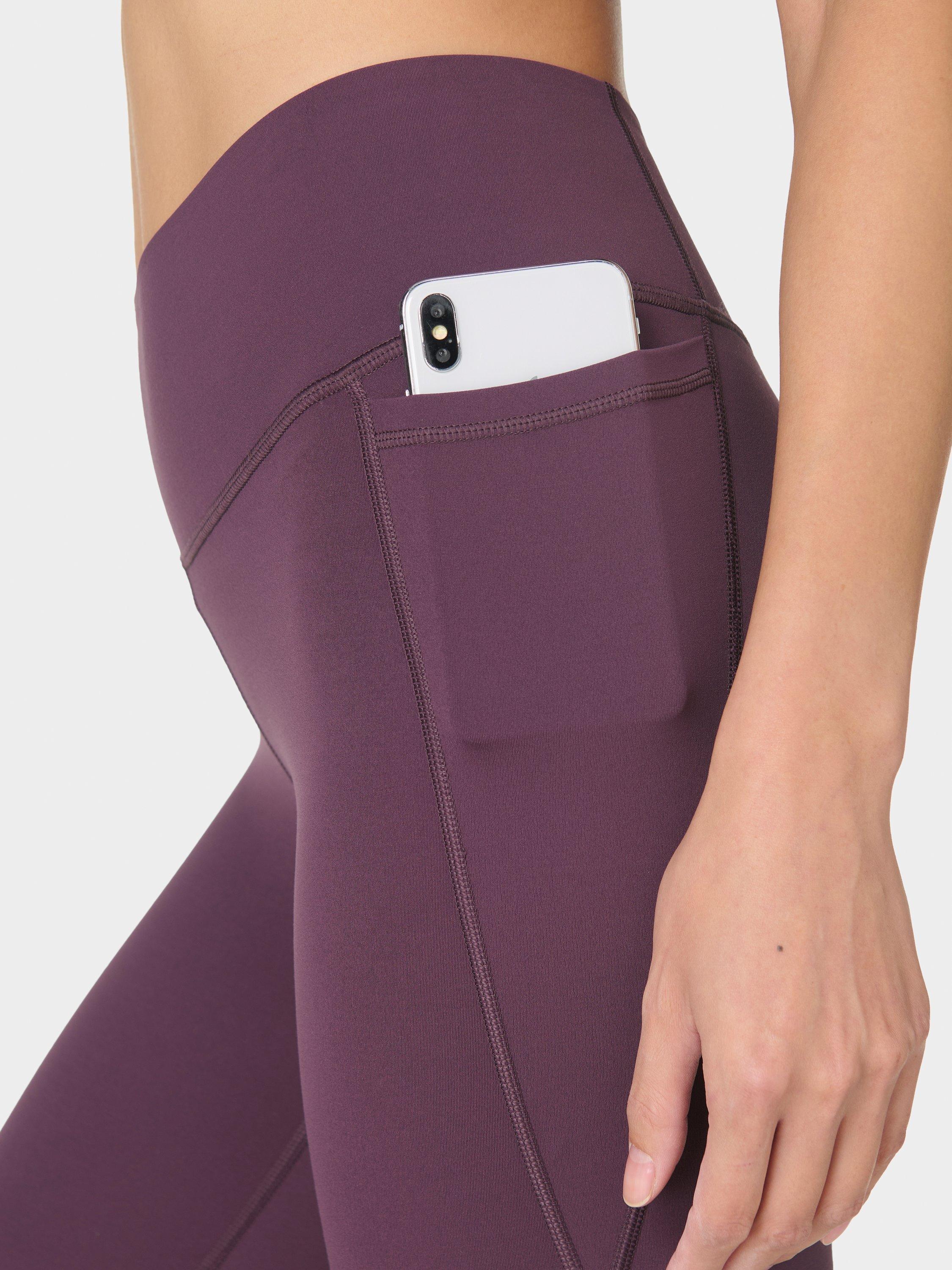 Product image 8 of 8, which shows Sweaty Betty Ultimate Studio Leggings, Neptune Purple, XS