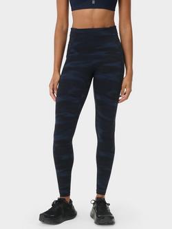 Sweaty Betty Runners High Running Leggings, Blue/Black, Blue/Black