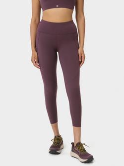 Sweaty Betty Picot Power 7/8 Leggings, Neptune Purple, Neptune Purple