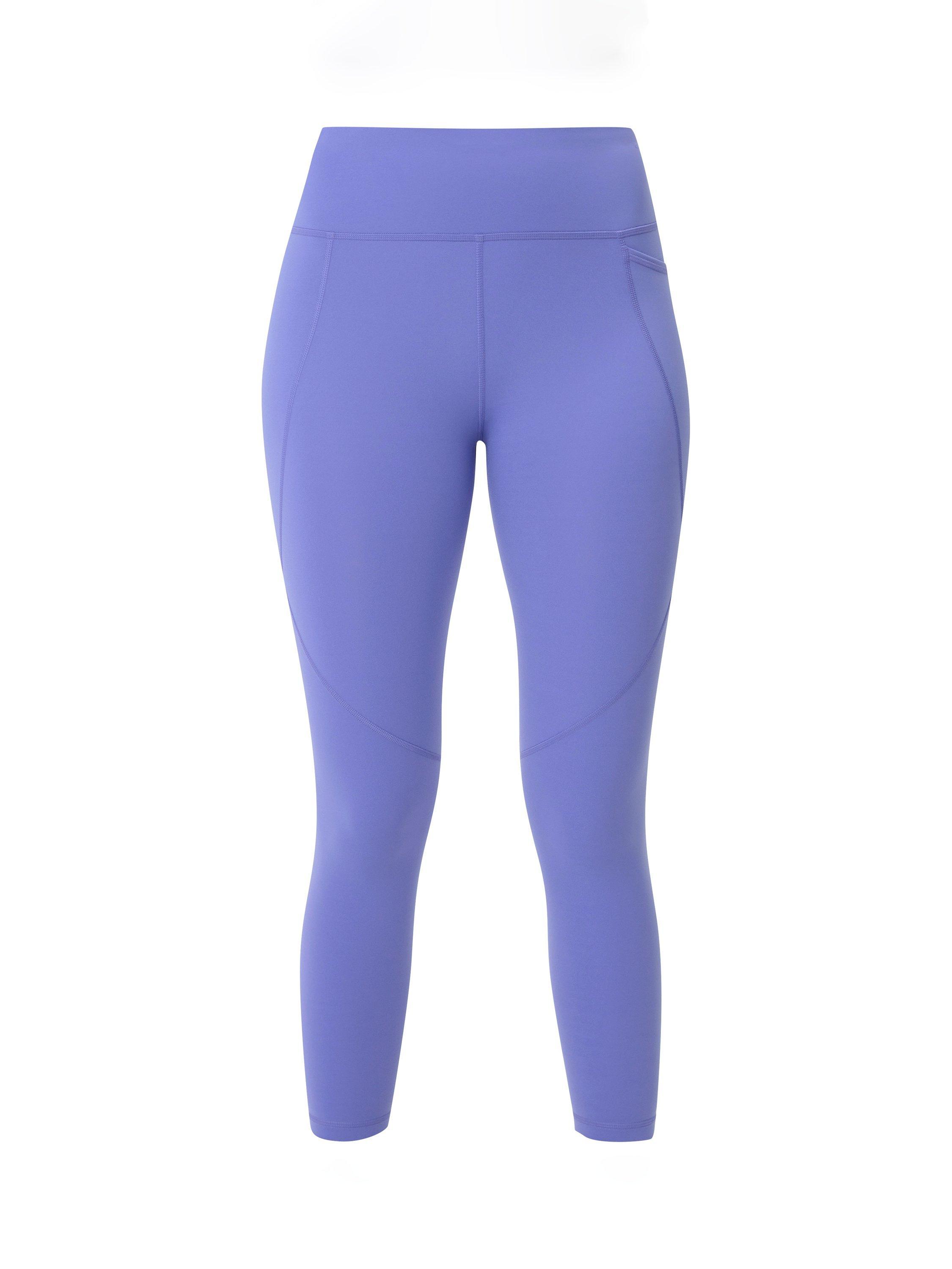 Product image 4 of 9, which shows Sweaty Betty Power 7/8 Gym Leggings, Aura Blue, XXS