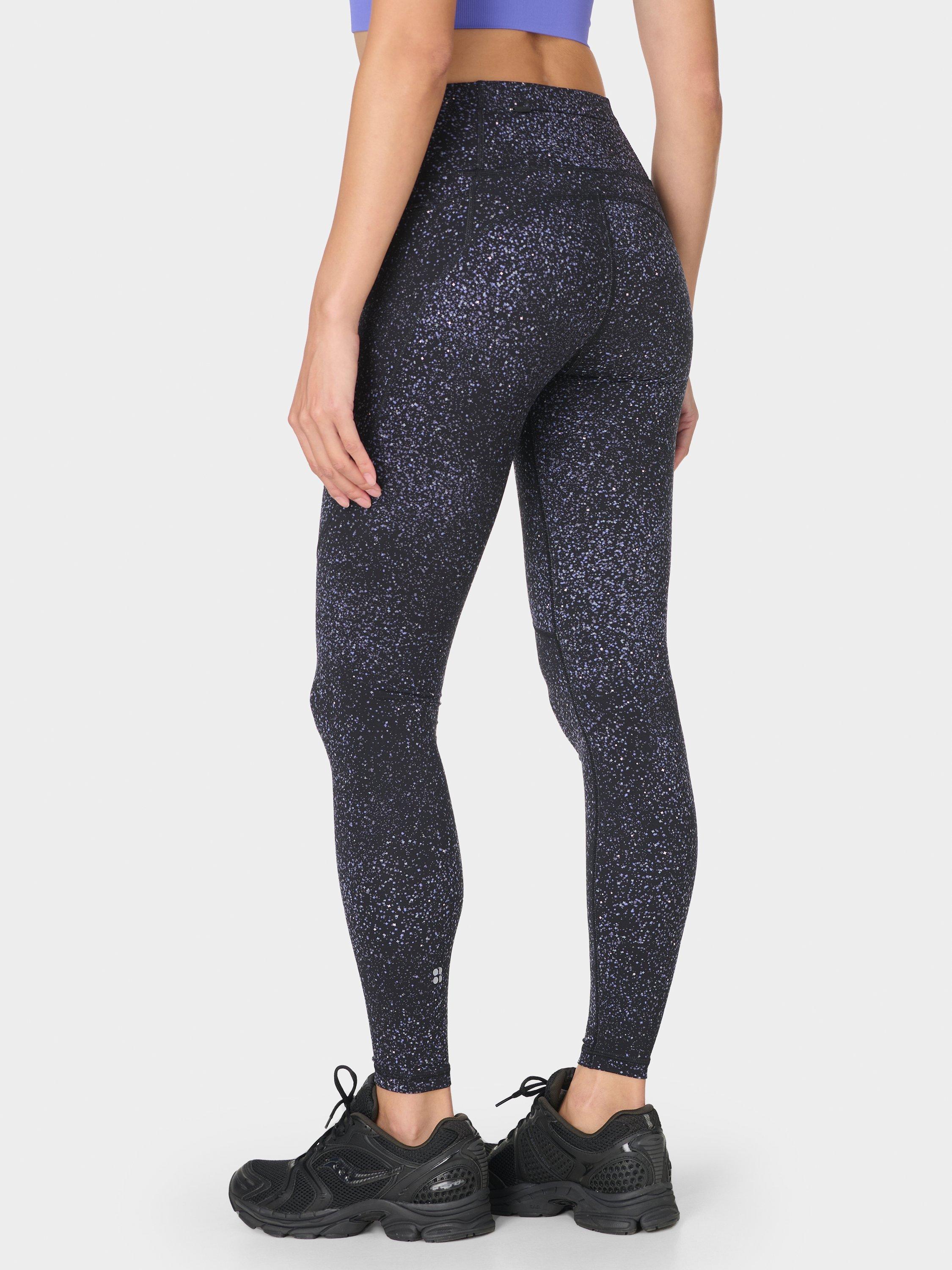 Product image 5 of 9, which shows Sweaty Betty Power Reflective Workout Leggings, Black/Multi, XXS