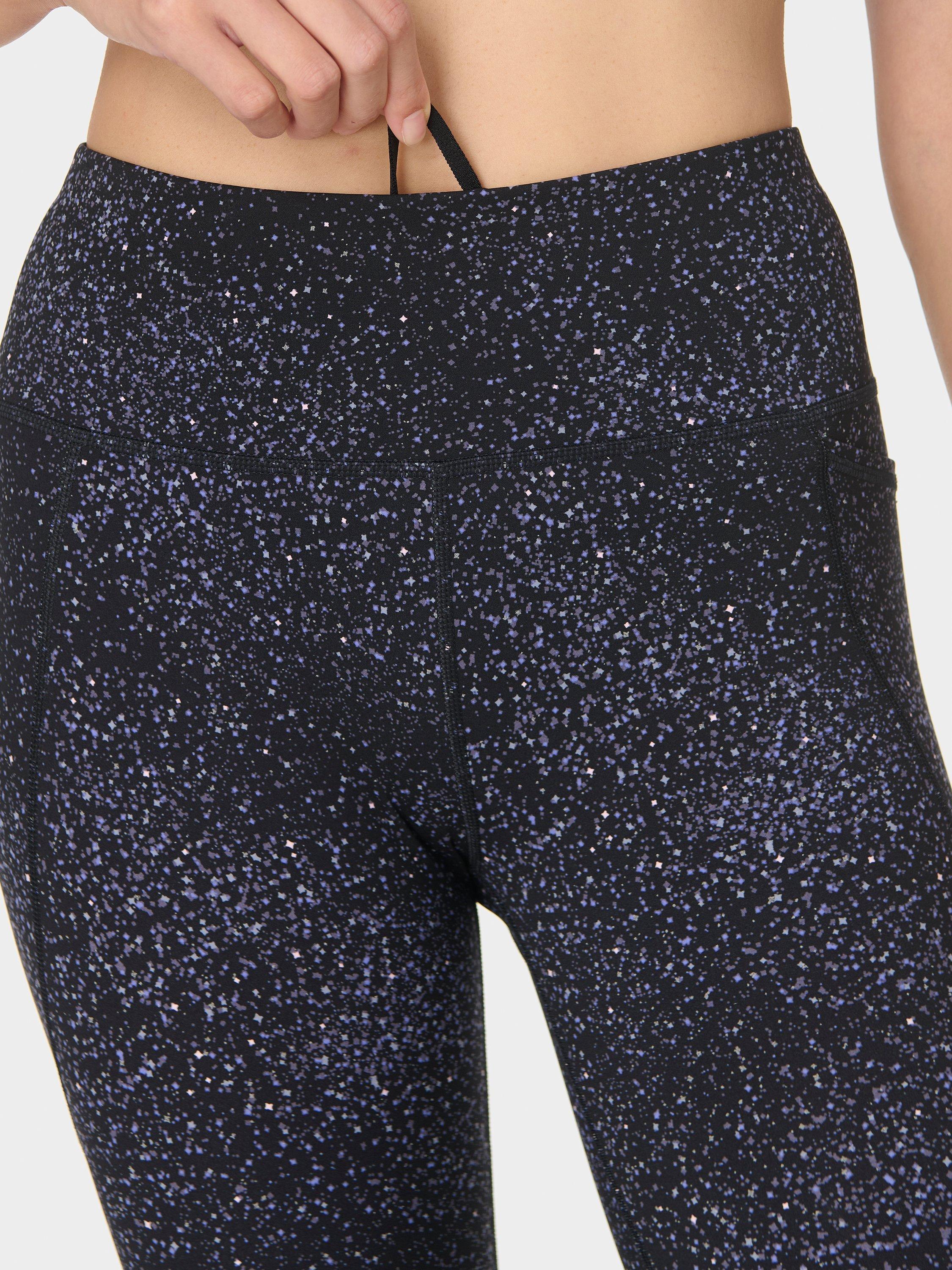 Product image 8 of 9, which shows Sweaty Betty Power Reflective Workout Leggings, Black/Multi, XXS