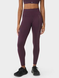 Sweaty Betty Therma Boost Running Leggings, Neptune Purple, Neptune Purple