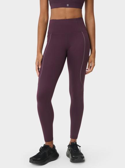 Sweaty Betty Therma Boost Running Leggings, Neptune Purple, Neptune Purple