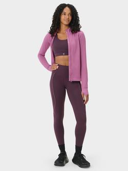 Sweaty Betty Therma Boost Running Leggings, Neptune Purple - view 2, Neptune Purple
