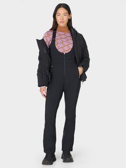 Sweaty Betty Power Sculpting Bib Salopettes, Black - view 2, Black