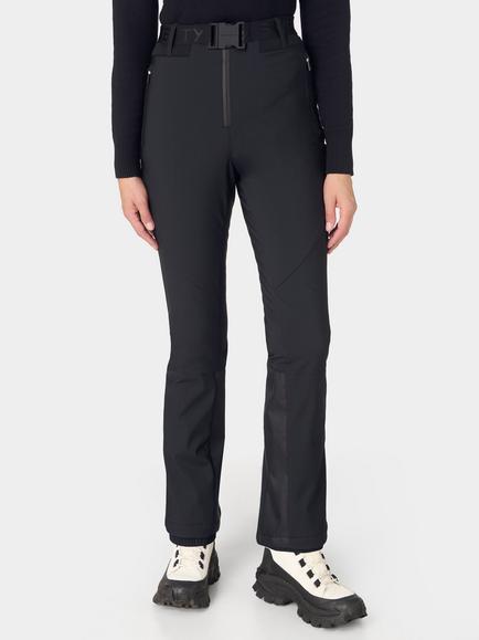 Sweaty Betty Power High Waist Sculpting Ski Salopettes, Black, Black