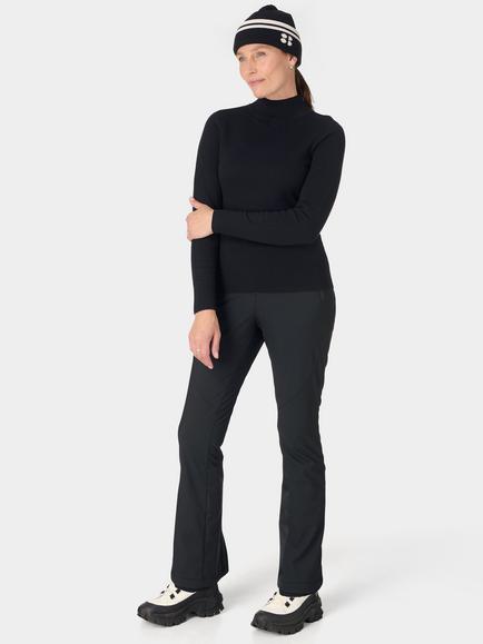 Sweaty Betty Power High Waist Sculpting Ski Salopettes, Black - view 2, Black