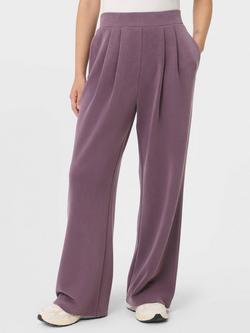 Sweaty Betty Sand Wash Wide Leg Trousers, Neptune Purple