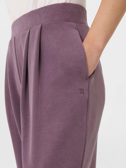 Sweaty Betty Sand Wash Wide Leg Trousers - view 2, Neptune Purple