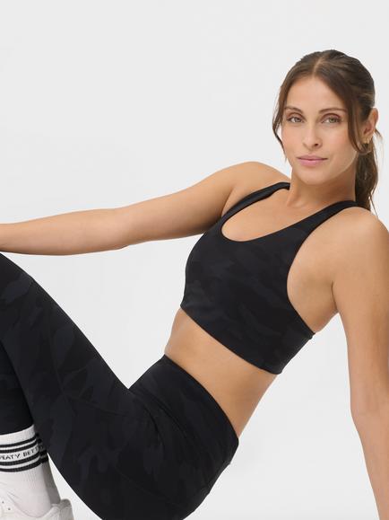 Sweaty Betty Power Racer Sports Bra, Black - view 2, Black