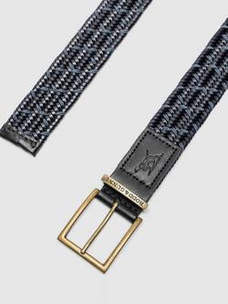 Rodd & Gunn Stratford Woven Belt - view 2, Navy
