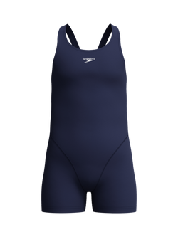 Speedo Kids' Endurance+ Legsuit, Peacoat, Peacoat