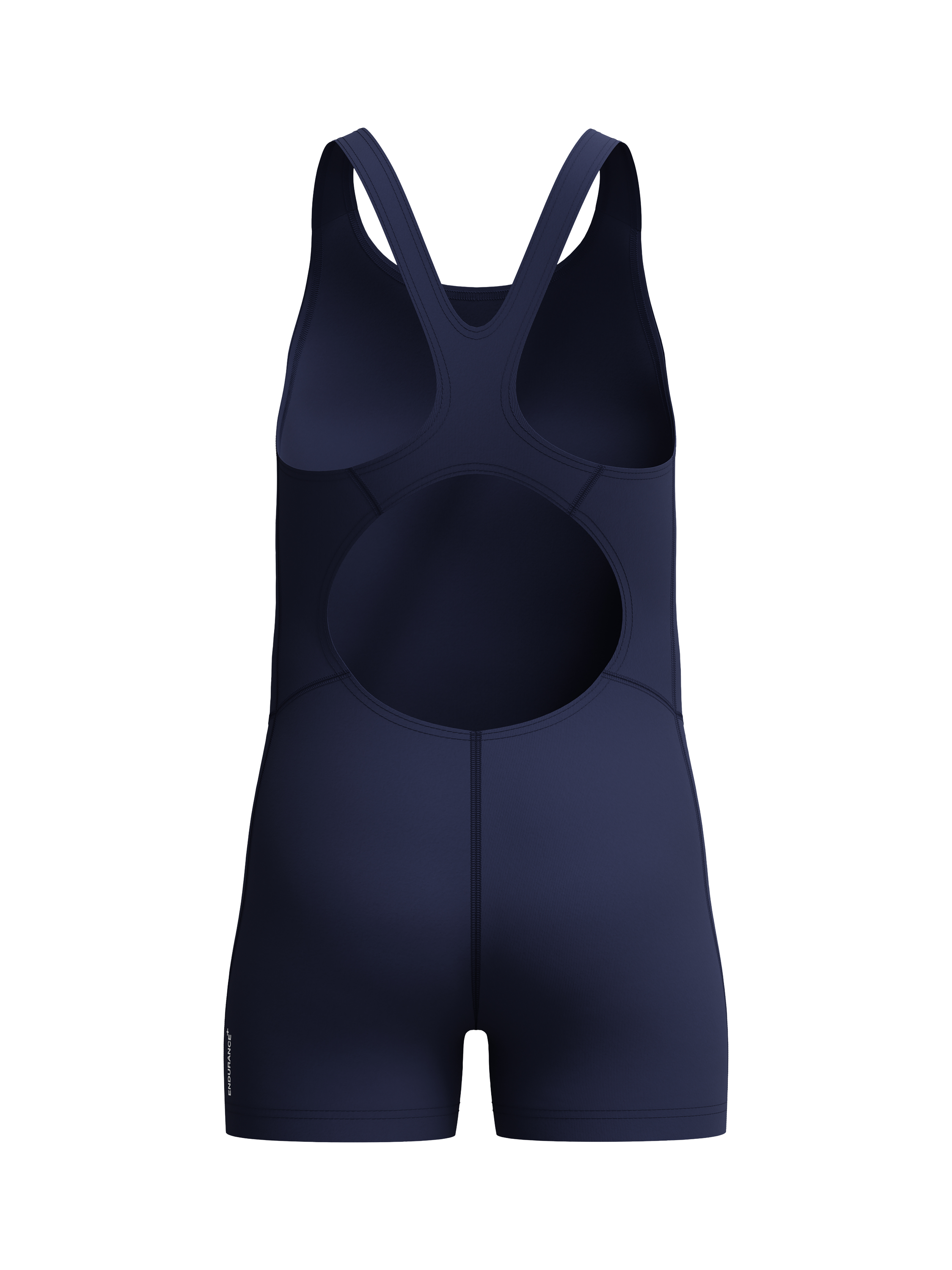 Product image 2 of 4, which shows Speedo Kids' Endurance+ Legsuit, Peacoat, 5-6 years