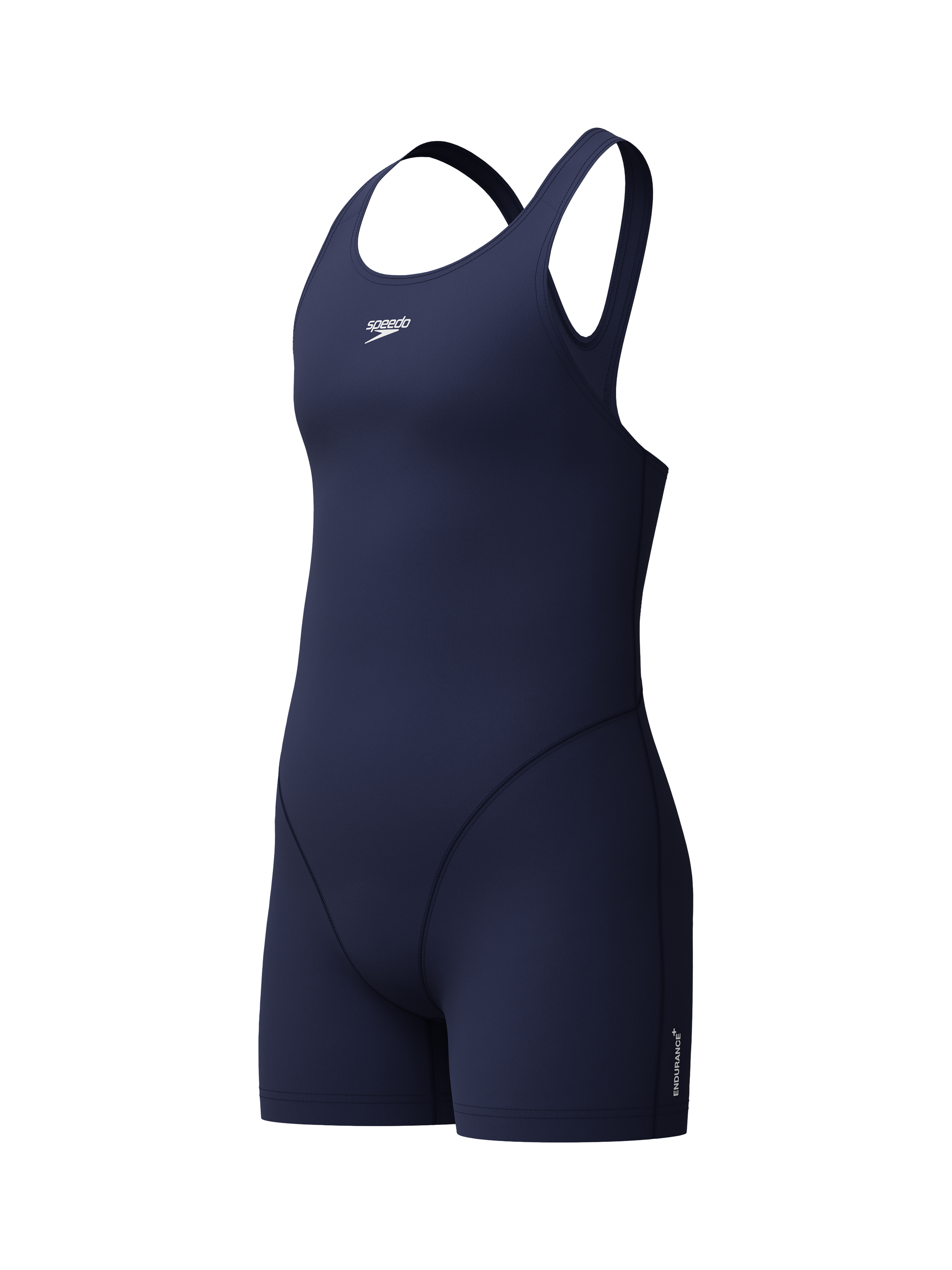 Product image 4 of 4, which shows Speedo Kids' Endurance+ Legsuit, Peacoat, 5-6 years