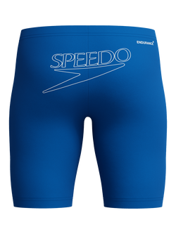 Speedo Kids' Endurance+ Logo Jammer Swim Shorts, Turkish Sea - view 2, Turkish Sea