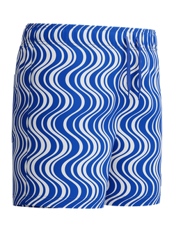 Speedo Kids' Print V-Cut Jammer Swim Shorts, Deep Sapphire - view 2, Deep Sapphire