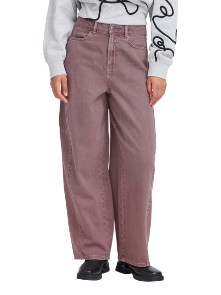 ICHI Mijalla Loose Jeans, Ruby Wine, Ruby Wine