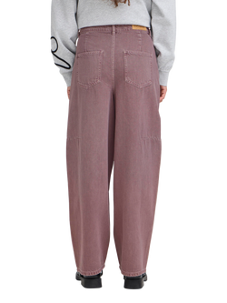 ICHI Mijalla Loose Jeans, Ruby Wine - view 2, Ruby Wine