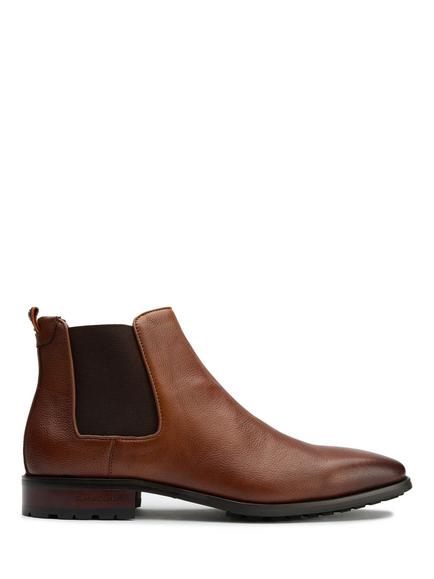 Simon Carter Clove 3 Chelsea Leather Boots, Tan, Tan
