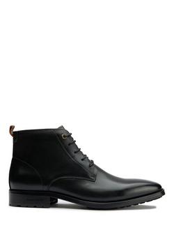 Simon Carter Daisy 3 Leather Chukka Boots, Black, Black