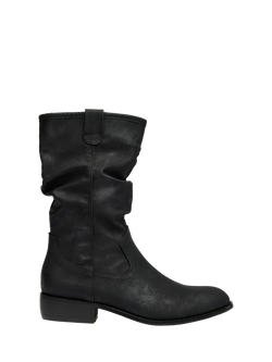 V.GAN Vegan Prune Cowboy Boots, Black, Black