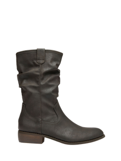 V.GAN Vegan Prune Cowboy Boots, Brown, Brown