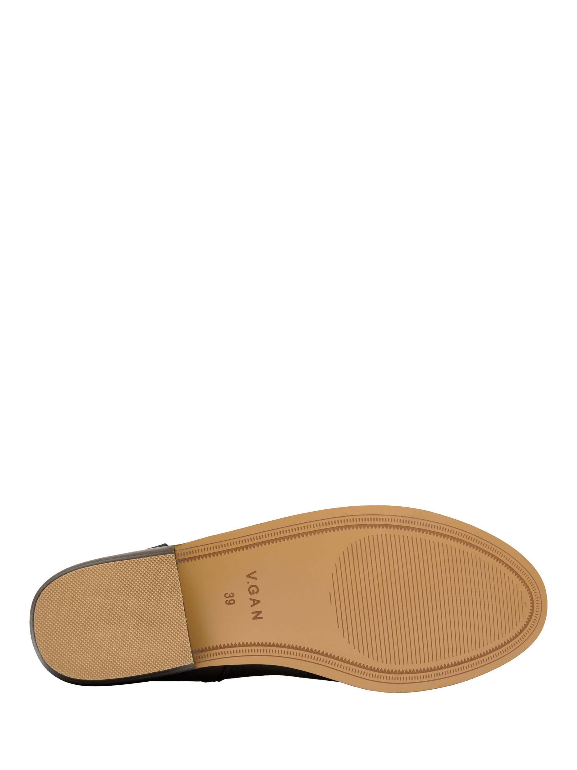 Product image 3 of 3, which shows V.GAN Vegan Prune Cowboy Boots, Brown, 3