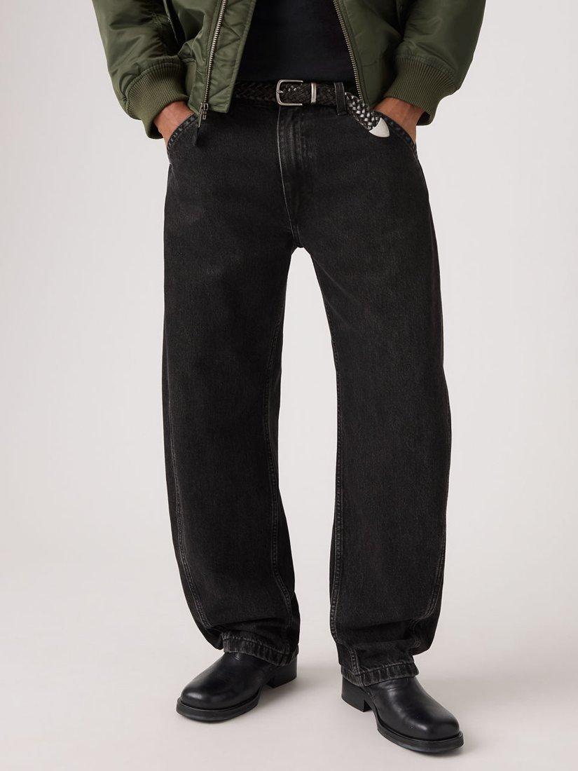 Product image 1 of 3, which shows Levi's Baggy Barrel Leg Jeans, Forget Me Nots, 30R
