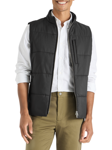 SPOKE The Gilet Straight Fit, Black