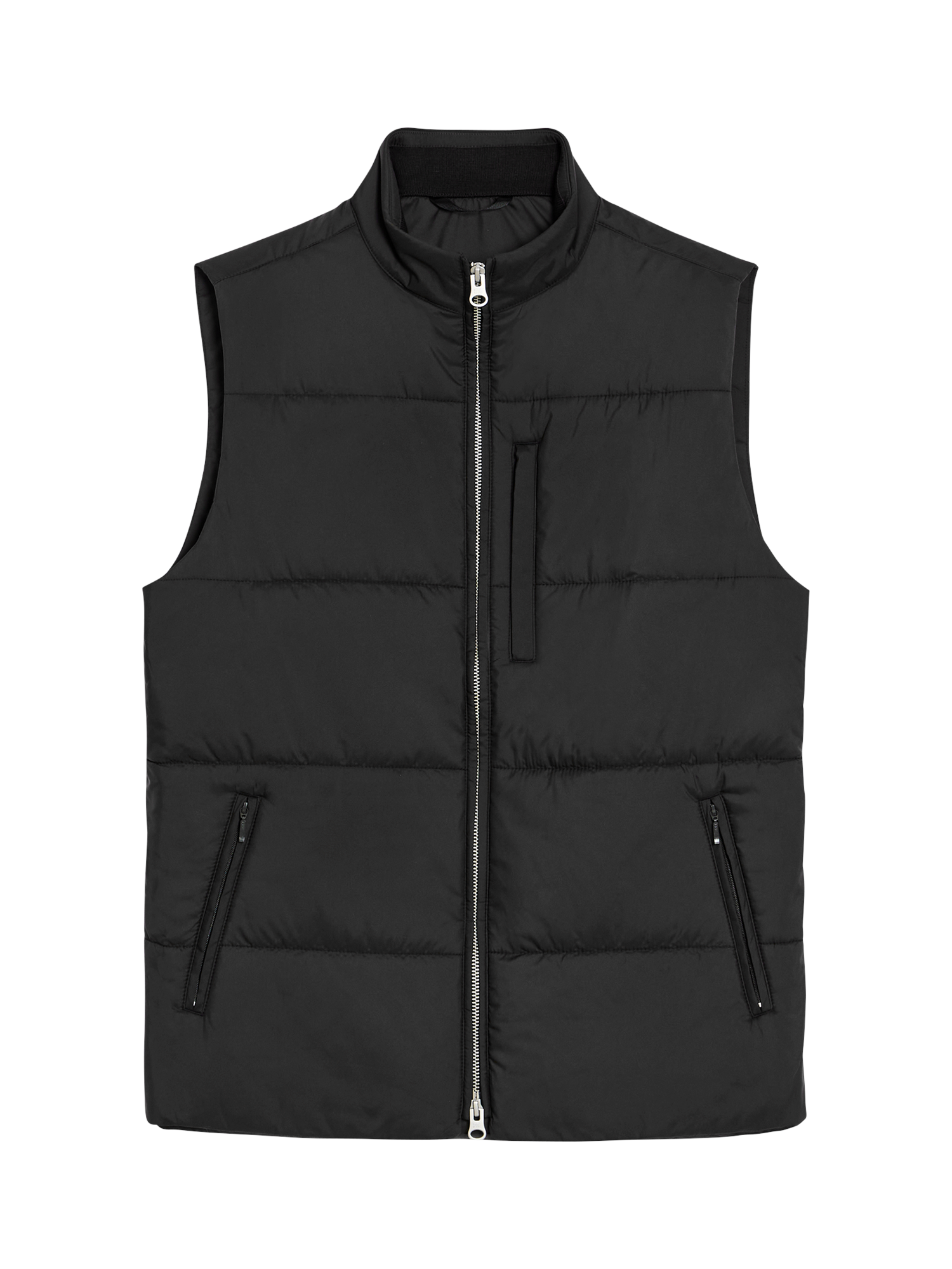Product image 9 of 9, which shows SPOKE The Gilet Straight Fit, Black, S Reg