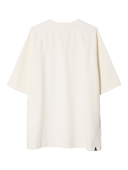 DENHAM Cotton Regular Fit Short Sleeve Chest Pocket T-Shirt - view 2, Antique White