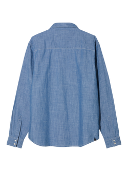 DENHAM Regular Fit Western Denim Shirt, Light Blue - view 2, Light Blue