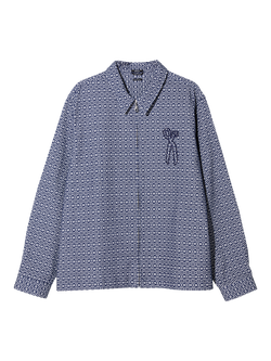 DENHAM Patchy Overshirt, Navy Blazer, Navy Blazer