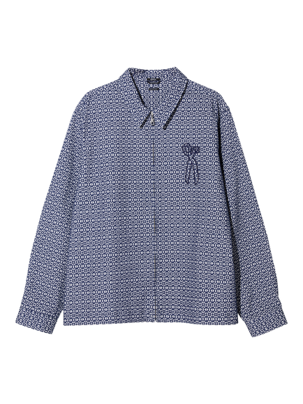 DENHAM Patchy Overshirt, Navy Blazer, Navy Blazer